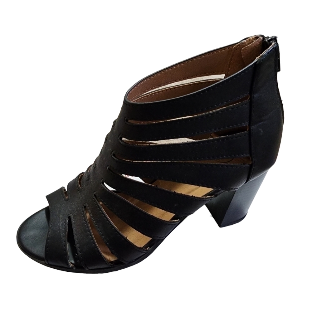 D Wedge Heel Open Toe Sandal - 7